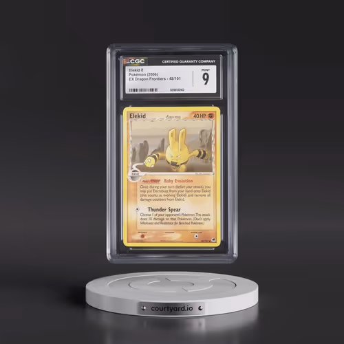2006 EX Dragon Frontiers #48/101 Elekid δ (CGC 9 MINT)