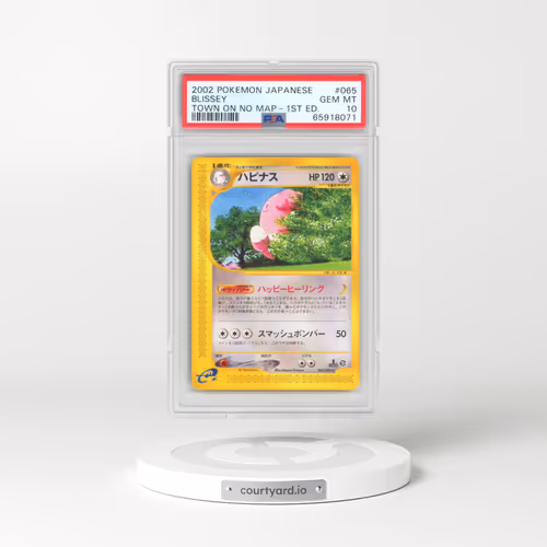 2002 Pokémon the Town on No Map #065 Blissey - 1st Edition (PSA 10 GEM MINT)