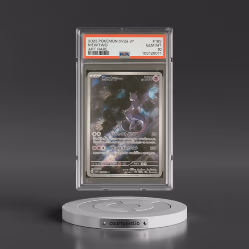 2023 Pokémon Sv2a-Pokemon 151 #183 Mewtwo - Art Rare (PSA 10 GEM MINT)