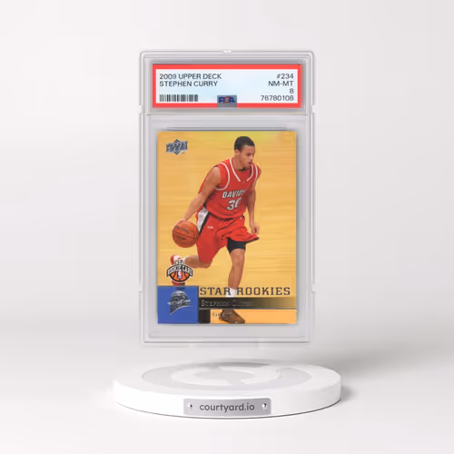 2009 Upper Deck #234 Stephen Curry (PSA 8 NM-MT)