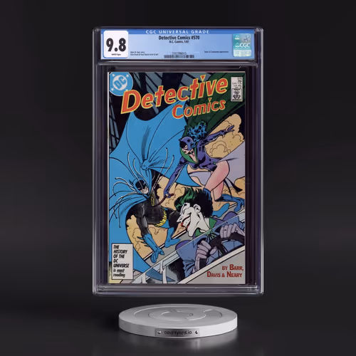 Detective Comics #570 CGC 9.8 White Pages (DC Comics, 1/87) - Universal