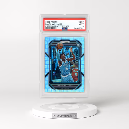 2022 Panini Prizm #257 Mark Williams - Premium Factory Set (PSA 9 MINT)