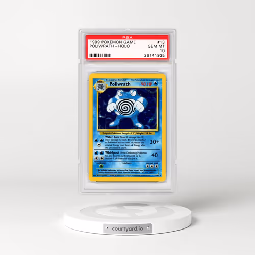 1999 Pokémon Game #13 Poliwrath - Holo (PSA 10 GEM MINT)