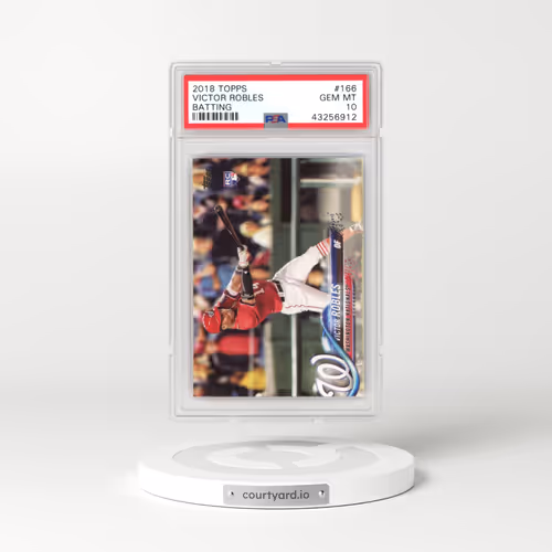 2018 Topps #166 Victor Robles (PSA 10 GEM MINT)