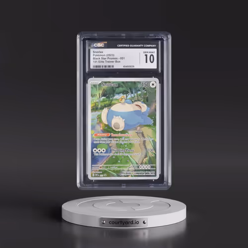 2023 Black Star Promos - Scarlet & Violet SVPEN #051 Snorlax - 151 Elite Trainer Box (Holo) (CGC 10