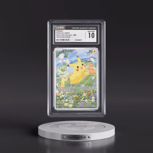 2023 Black Star Promos - Scarlet & Violet SVP EN #088 Pikachu - Adventure Chest (Holo) (CGC 10 GEM M
