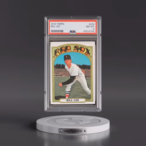 1972 Topps #636 Bill Lee (PSA 8 NM-MT)