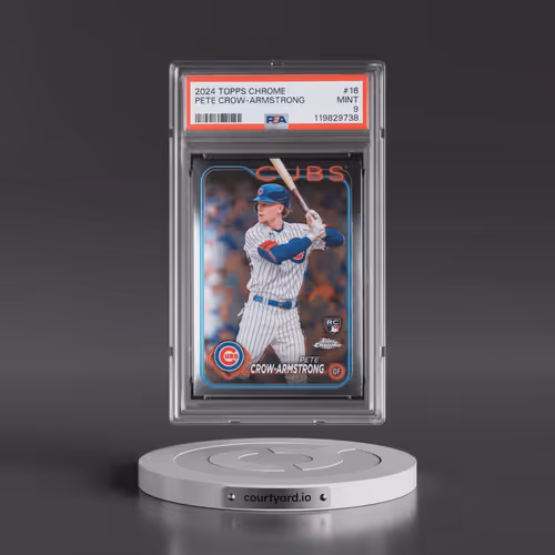 2024 Topps Chrome #16 Pete Crow-Armstrong (PSA 9 MINT)