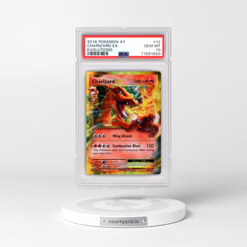 2016 Pokémon XY Evolutions #12 Charizard EX - Holo (PSA 10 GEM MINT)