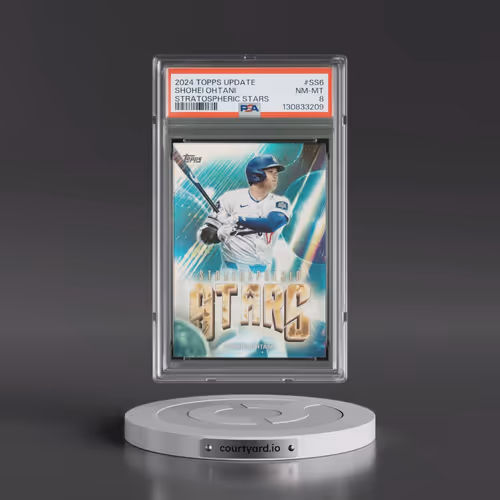 2024 Topps Update Stratospheric Stars #SS6 Shohei Ohtani (PSA 8 NM-MT)