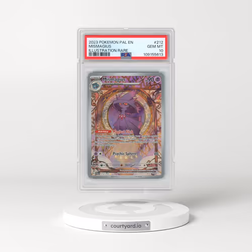 2023 Pokémon Pal EN-Paldea Evolved #212 Mismagius - Illustration Rare (PSA 10 GEM MINT)