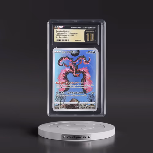 2022 VSTAR Universe #190/172 Galarian Moltres - Art Rare Holo (CGC 10 PRISTINE)