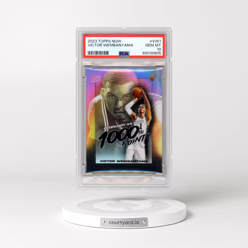 2023 Topps Now #VW1 Victor Wembanyama (PSA 10 GEM MINT)