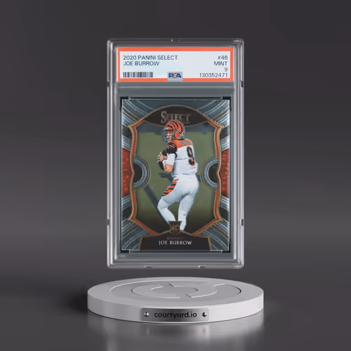 2020 Panini Select #46 Joe Burrow (PSA 9 MINT)