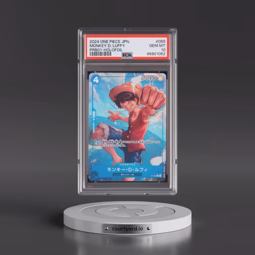 2024 One Piece Japanese PRB01-Premium Booster -One Piece Card the Best #055 Monkey D. Luffy - Holofo