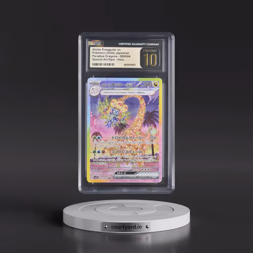 2024 Pokémon Sv7a-Paradise Dragona #089 Alolan Exeggutor EX - Holo Special Art Rare (CGC 10 PRISTINE