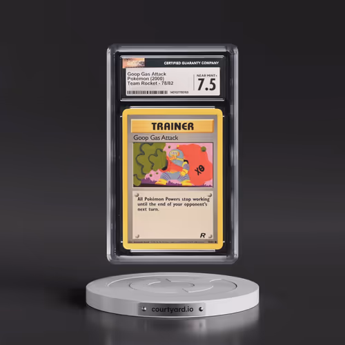 1999 Team Rocket #78/82 Goop Gas Attack (CGC 7.5 NM+)
