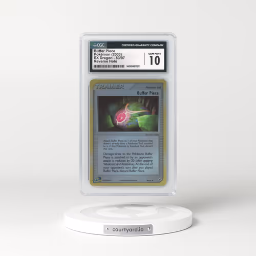 2003 EX Dragon #83 Buffer Piece - Holo e-Card Symbol (CGC 10 GEM MINT)