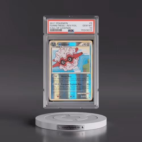 2011 Pokémon Call of Legends #5 Forretress - Reverse Foil (PSA 10 GEM MINT)