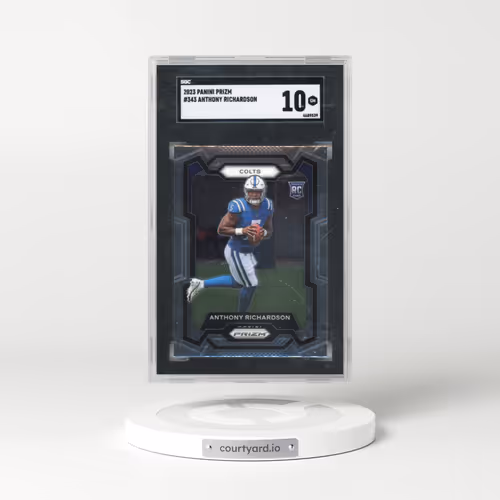 2023 Panini Prizm #343 Anthony Richardson (SGC 10 GEM MINT)