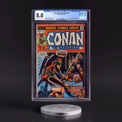Conan the Barbarian #23 CGC 8.0 Off-white to White Pages (Marvel Comics, 2/73)
