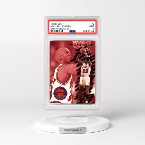 1993 Fleer Sharpshooter #3 Michael Jordan (PSA 9 MINT)
