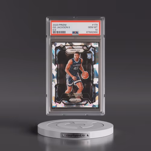 2023 Panini Prizm #179 GG Jackson II - Ice (PSA 10 GEM MINT)