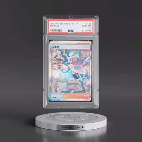 2023 Pokémon Sv1v-Violet EX #105 Miriam - Special Art Rare (PSA 10 GEM MINT)