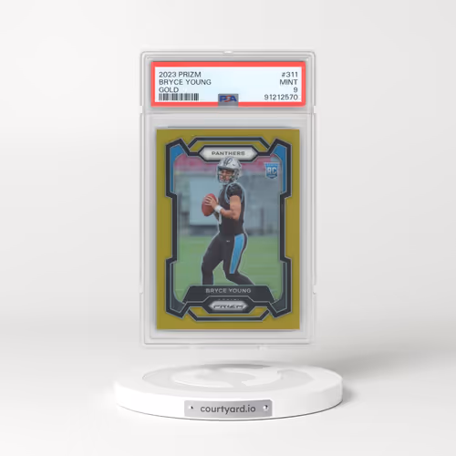 2023 Panini Prizm #311 Bryce Young - Gold Prizm (PSA 9 MINT)