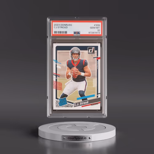 2023 Panini Donruss #339 CJ Stroud (PSA 10 GEM MINT)