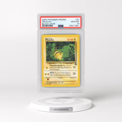 1999 Black Star Promos #27 Pikachu - The Power of One (PSA 10 GEM MINT)