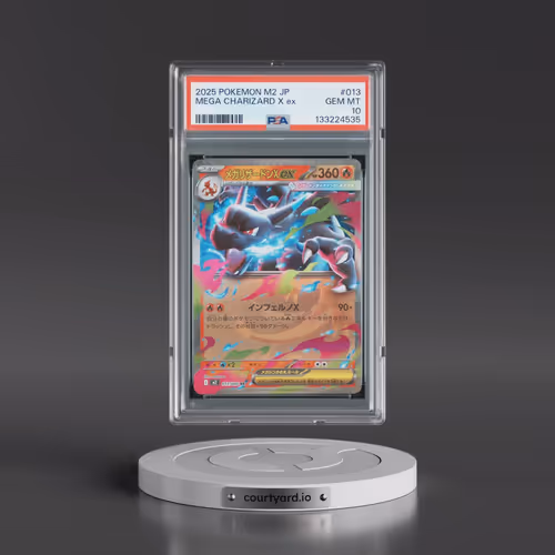 2025 Pokémon M2-Inferno X #013 Mega Charizard X EX - Holo (PSA 10 GEM MINT)