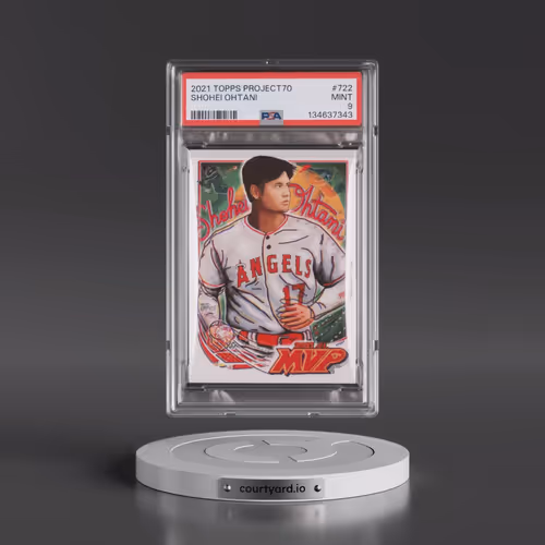 2021 Topps PROJECT70 #722 Shohei Ohtani (PSA 9 MINT)