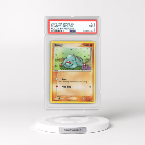 2006 EX Holon Phantoms #75 Phanpy - Holo (PSA 9 MINT)