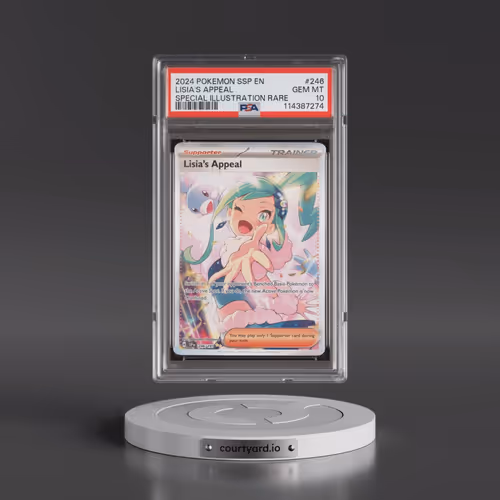 2024 Pokémon Ssp EN-Surging Sparks #246 Lisia's Appeal - Special Illustration Rare (PSA 10 GEM MINT)