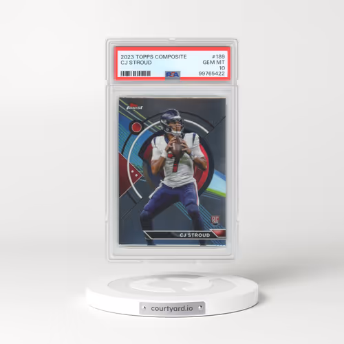 2023 Topps Composite #189 CJ Stroud (PSA 10 GEM MINT)