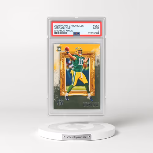 2020 Panini Chronicles Gridiron Kings #GK4 Jordan Love (PSA 9 MINT)