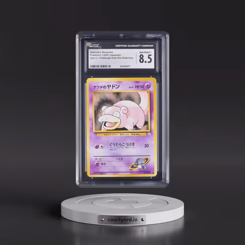 1999 Gym 2: Challenge from the Darkness Sabrina's Slowpoke (CGC 8.5 NM-MT+)