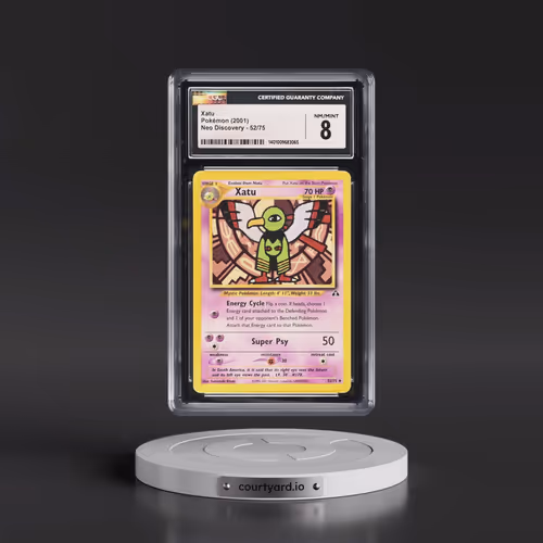 2001 Neo Discovery #52/75 Xatu (CGC 8 NM-MT)