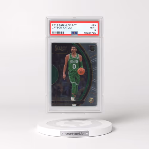 2017 Panini Select #93 Jayson Tatum (PSA 9 MINT)