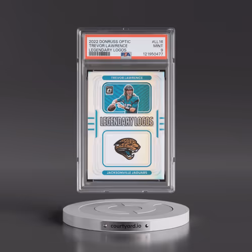 2022 Panini Donruss Optic Legendary Logos #LL16 Trevor Lawrence (PSA 9 MINT)