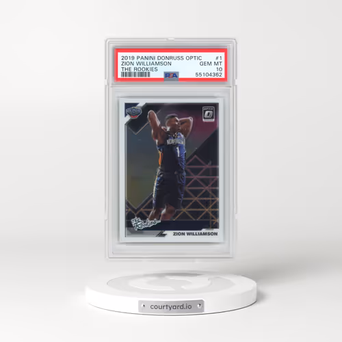 2019 Panini Donruss Optic the Rookies #1 Zion Williamson (PSA 10 GEM MINT)