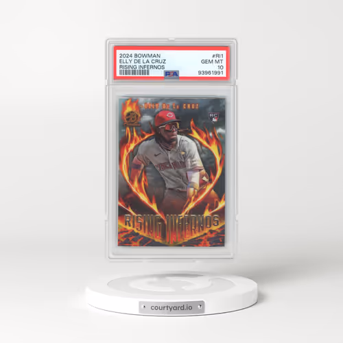 2024 Bowman Rising Infernos #RI1 Elly de La Cruz (PSA 10 GEM MINT)