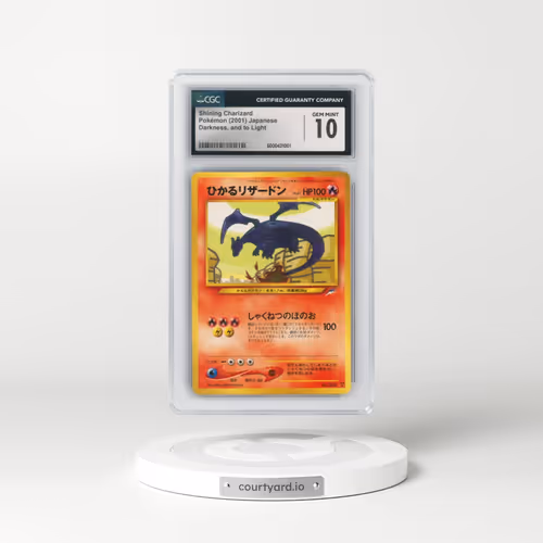 2001 Darkness, and to Light Shining Charizard - Holo (CGC 10 GEM MINT)