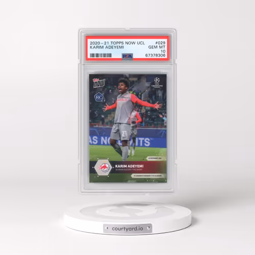 2020 Topps Now UEFA Champions League #029 Karim Adeyemi (PSA 10 GEM MINT)