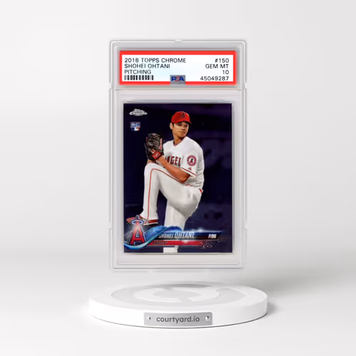 2018 Topps Chrome #150 Shohei Ohtani - Pitching (PSA 10 GEM MINT)