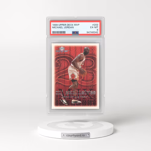 1999 Upper Deck MVP #202 Michael Jordan (PSA 6 EX-MT)