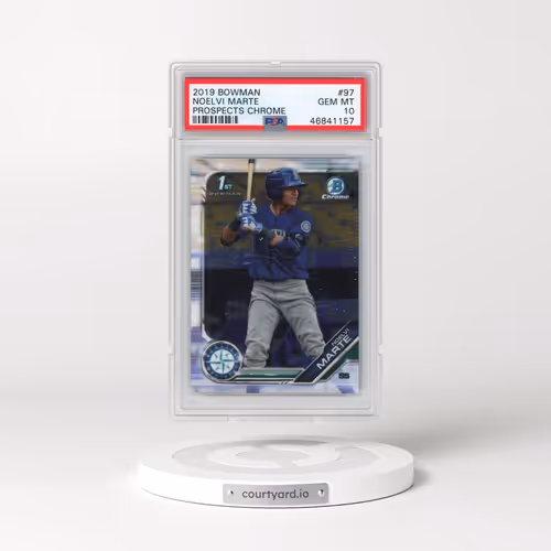 2019 Bowman Prospects Chrome #97 Noelvi Marte (PSA 10 GEM MINT)