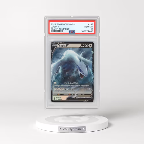2022 Pokémon Sword & Shield Silver Tempest #138 Lugia V - Holo (PSA 10 GEM MINT)