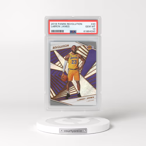 2018 Panini Revolution #40 LeBron James (PSA 10 GEM MINT)
